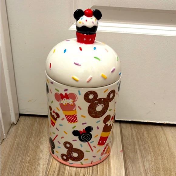 NWT Disney Mickey Mouse Ice Cream and donut Treats Canister - Picture 1 of 7